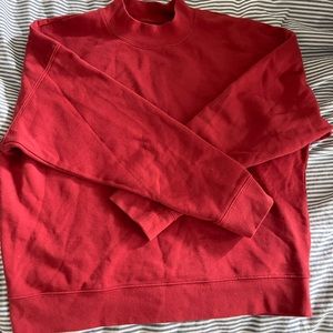 Madewell mockneck sweatshirt - size L